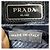 PRADA Piccola Borsa a Tracolla in Nylon Tessuto e Pelle Saffiano Nera Nero - vista 3
