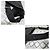 PRADA Piccola Borsa a Tracolla in Nylon Tessuto e Pelle Saffiano Nera Nero - vista 7