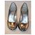 Casadei Pumps Silber Leder Größe 35 IT - Ansicht 2