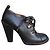 Dolce & Gabbana Derbies con tacco in pelle marrone scuro