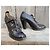 Dolce & Gabbana Derbies con tacco in pelle marrone scuro - vista 2