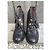 Dolce & Gabbana Derbies con tacco in pelle marrone scuro - vista 3