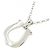Autre Marque Collana in diamante PT900 PT850 Argento - vista 4