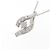Autre Marque Collana in platino e diamanti Argento - vista 3