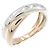 Autre Marque Vendome Au750 Platin Diamantring Golden