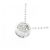 Autre Marque Collana in diamante in oro bianco Au750 a forma di fiore Argento - vista 4