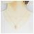 Autre Marque Au750 Eulen-Diamant-Halskette Golden - Ansicht 6