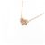 Autre Marque Au750 Saphir-Diamant-Halskette Pink - Ansicht 4