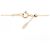 Autre Marque Au750 Saphir-Diamant-Halskette Pink - Ansicht 5