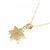 Autre Marque Collana di diamanti a forma di fiore Au750 D'oro - vista 4
