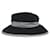 Hermès MOTSCH Plüsch Bucket Hat 56 Blau Marineblau - Ansicht 2