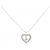Autre Marque Collana in diamante in oro bianco Au750 Argento