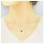 Autre Marque Collar de granate en oro rosa K10 con diamantes de turmalina - vista 6