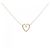 Autre Marque Collana Cuore di Diamanti Au750 D'oro