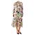Dries Van Noten Blusa floral transparente multicolor - talla UK 14