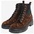 Gianvito Rossi Botines de estampado de leopardo - talla EU 37 Castaño - vista 2