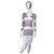 Autre Marque Vestido Fiorucci de algodón y elastano Multicolor