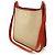 Borsa a Spalla Vespa PM Hermès Rosso Beige - vista 3