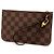 Pochette Louis Vuitton Neverfull PM Damier Ebene Marrone - vista 2