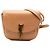 Borsa a tracolla Kaia in pelle marrone di Saint Laurent Marrone chiaro