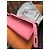 Hermès Kelly Cut Rose Azalee Swift palladium hardware Rosa - vista 14