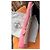 Hermès Kelly Cut Rose Azalee Swift palladium hardware Rosa - vista 5