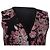 Dolce & Gabbana Floral Brokat-Weste aus Polyester in Pink und Schwarz - Ansicht 2