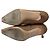 Autre Marque Lederkurze Stiefel Gianvito Rossi Beige - Ansicht 6