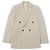 Stella Mc Cartney Chaqueta a Medida de Rayón y Algodón de Stella McCartney Beige