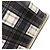 Autre Marque Borsa a Spalla Carven Check Nero Bianco - vista 12
