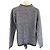 Autre Marque Aquascutum Hahnentritt-Strickpullover Blau Marineblau