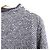 Autre Marque Aquascutum Hahnentritt-Strickpullover Blau Marineblau - Ansicht 3