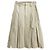 Autre Marque Falda Larga Plisada JANE SMITH Beige