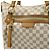 Borsa Tote Louis Vuitton Damier Azur Evora MM Crudo - vista 10