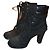 Botines de cuero Tod's negro