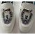 Mules Hermès Oz em couro branco com fivela Kelly - vista 3