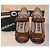 Décolleté Pointed Toe Bicolore Rochas Marrone Beige Vernice 38 IT - vista 2