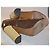 Décolleté Pointed Toe Bicolore Rochas Marrone Beige Vernice 38 IT - vista 4