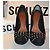 Décolleté Schutz in scamosciato nero con borchie - vista 2