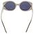 Gafas de sol Chanel en oro blanco logo 08850 C0200 Dorado - vista 2