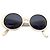 Gafas de sol Chanel en oro blanco logo 08850 C0200 Dorado - vista 5