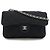 Borsa Eco Matelassé CHANEL Marrone Nero