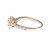Autre Marque Ponte Vecchio Herz-Diamantring Golden - Ansicht 2