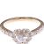Autre Marque Ponte Vecchio Herz-Diamantring Golden - Ansicht 5
