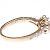 Autre Marque Ponte Vecchio Herz-Diamantring Golden - Ansicht 8