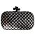 Knot Bottega Veneta Clutch Minauderie Bicolore in Pelle e Paillettes con Nodo