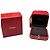 Geschenkbox mit Cartier-Box für Trinity-Ring Rot