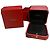 Luxusbox mit Cartier-Box für Love-Ring Rot