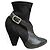 Stivaletti Sonia Rykiel in pelle nera Nero