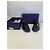 Chaussures derby Paul Smith en cuir noir et bleu taille 37 - vue 3